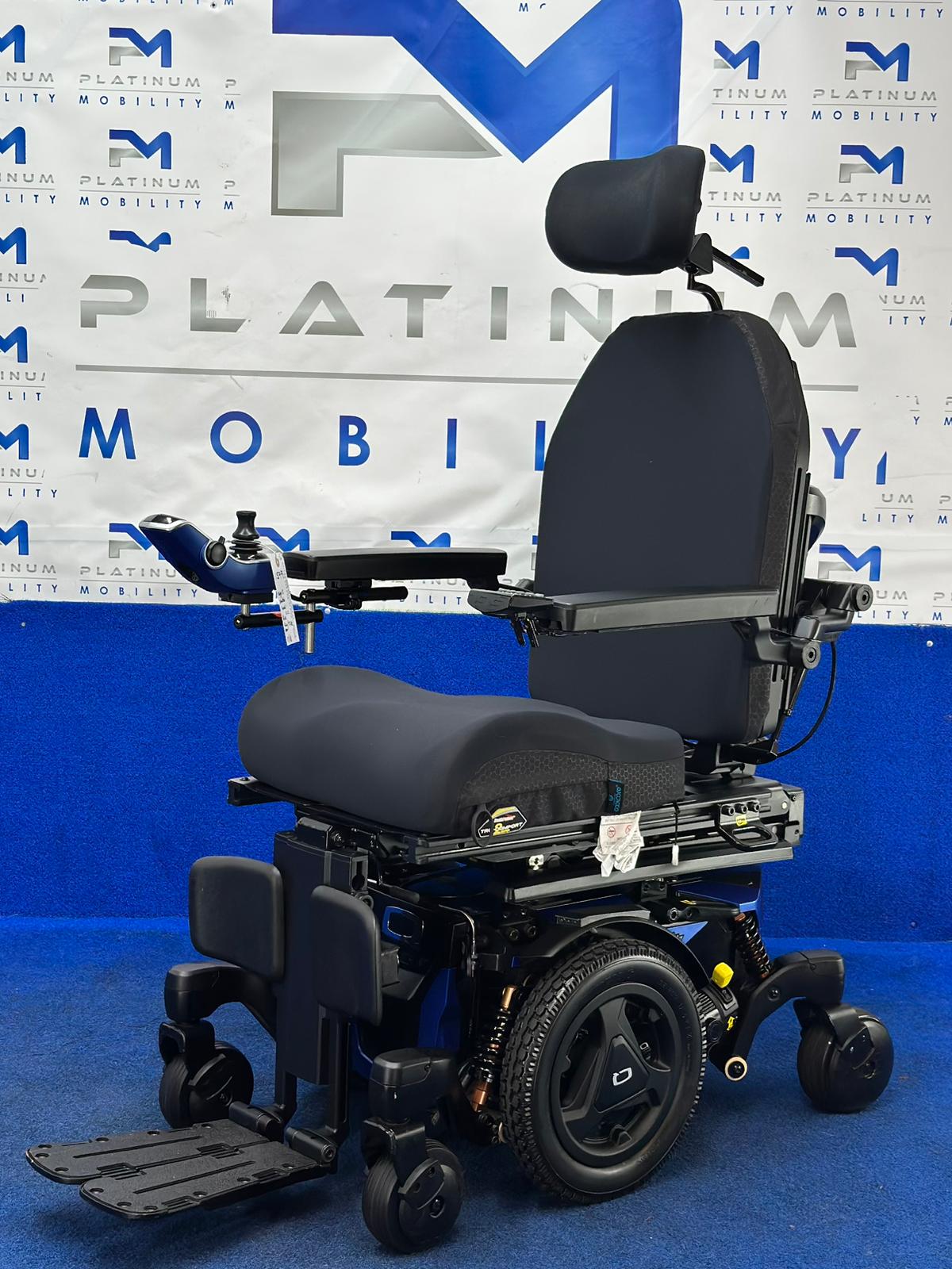 PRIDE QUANTUM EDGE 3 STRETTO 4 MPH ELECTRIC POWER WHEELCHAIR POWERCHAIR 1599