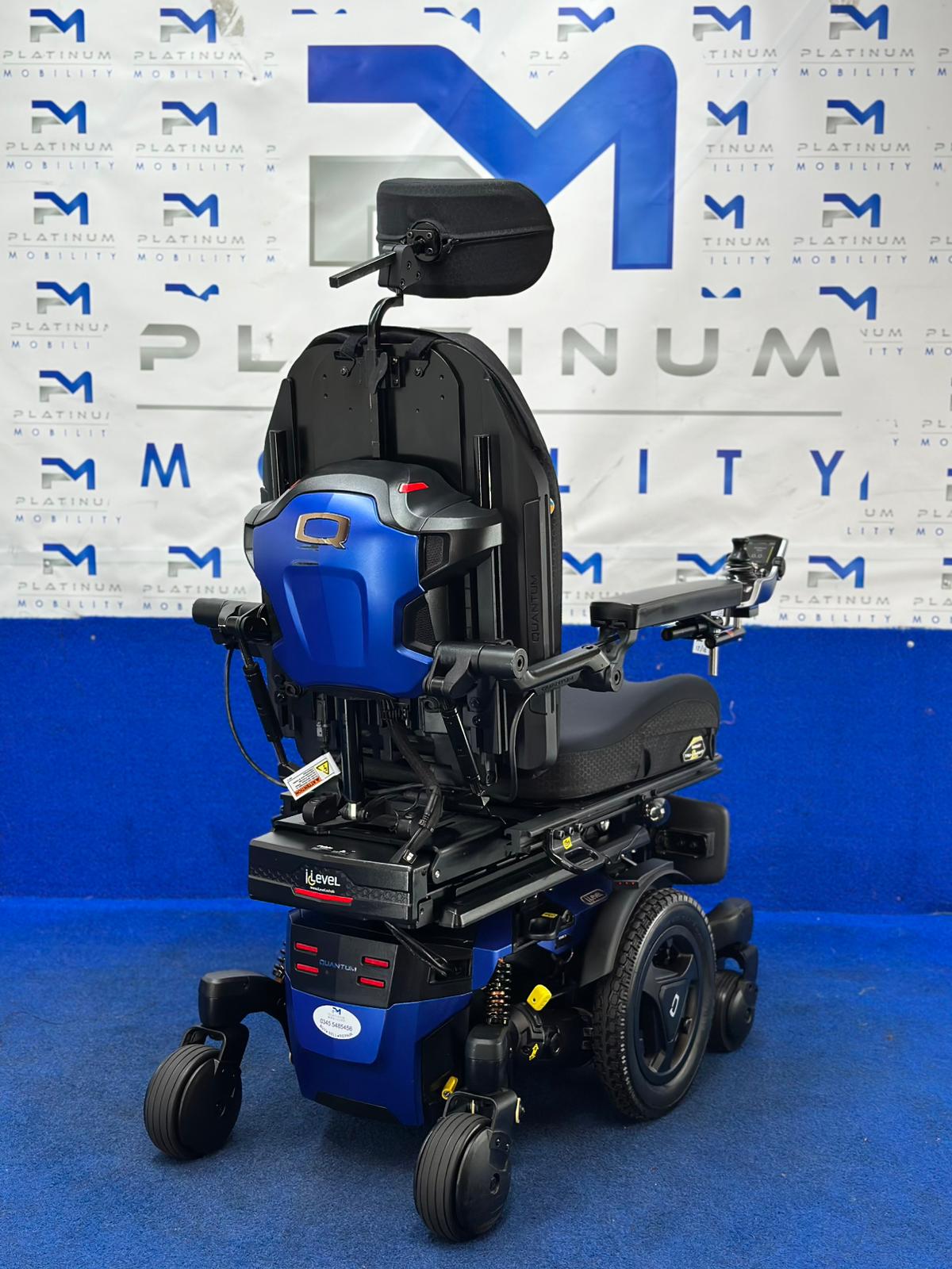 PRIDE QUANTUM EDGE 3 STRETTO 4 MPH ELECTRIC POWER WHEELCHAIR POWERCHAIR 1599