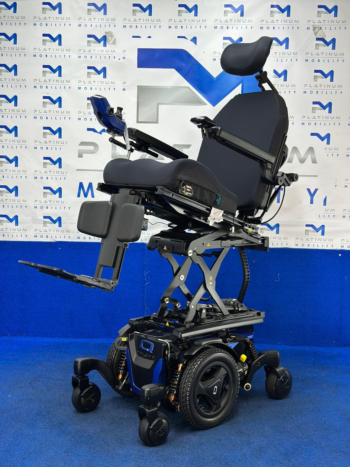 PRIDE QUANTUM EDGE 3 STRETTO 4 MPH ELECTRIC POWER WHEELCHAIR POWERCHAIR 1599