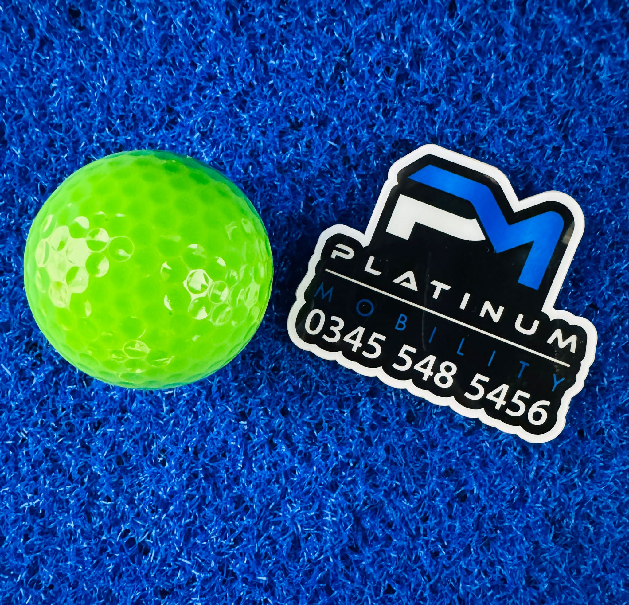 Golf Ball - Joystick Attachment - Green