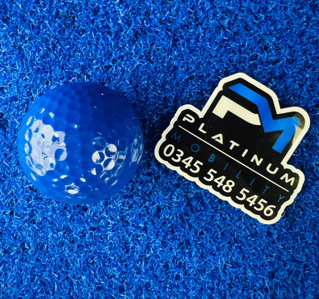 Golf Ball - Joystick Attachment - Blue