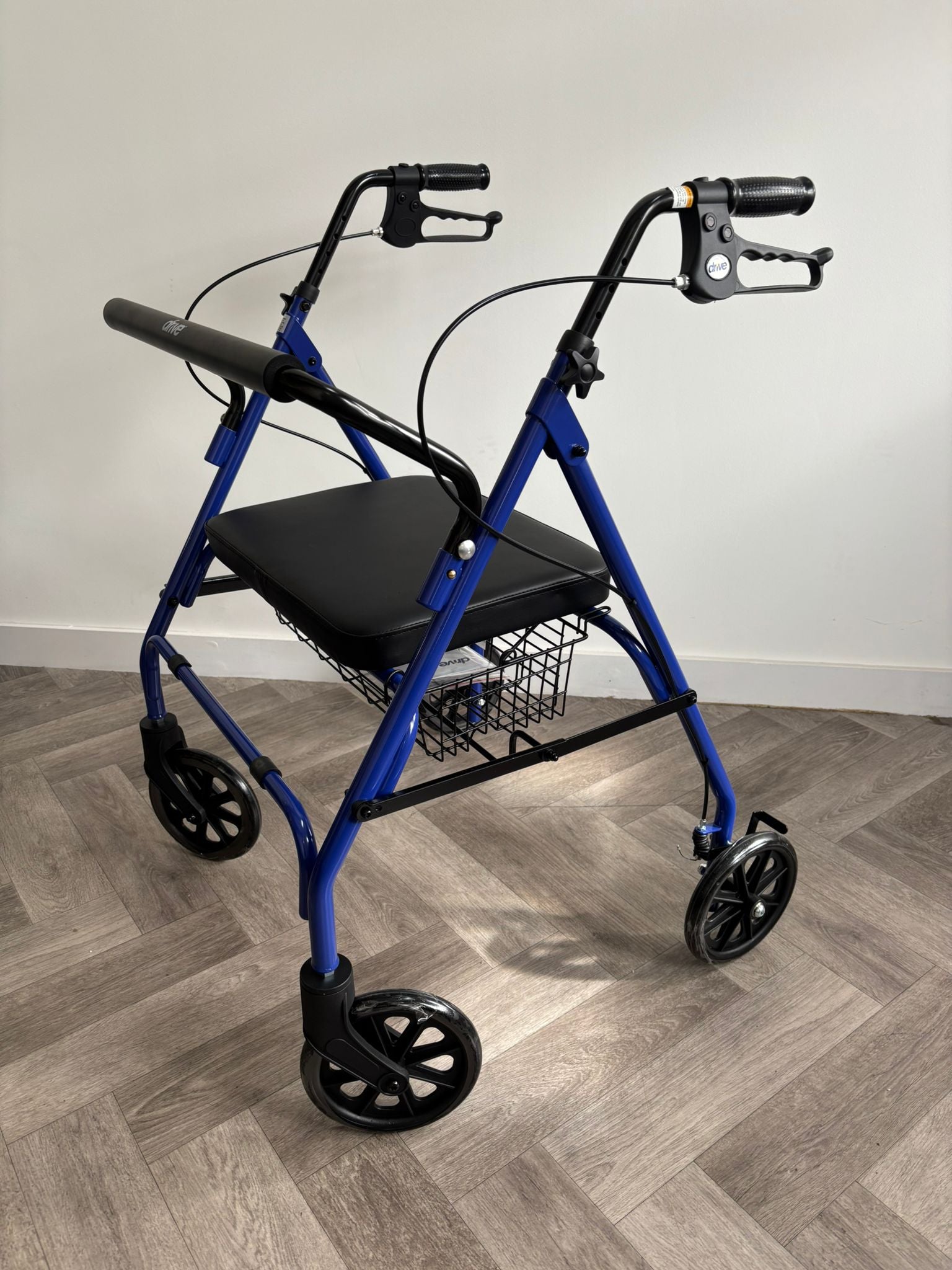 Rollator HD 30" - Blue