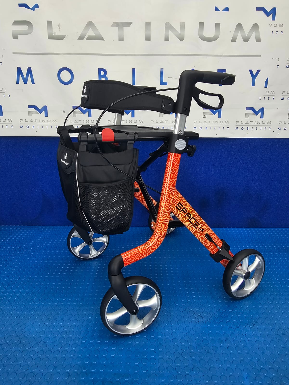 Rehasense Space LX Rollator - Cloud