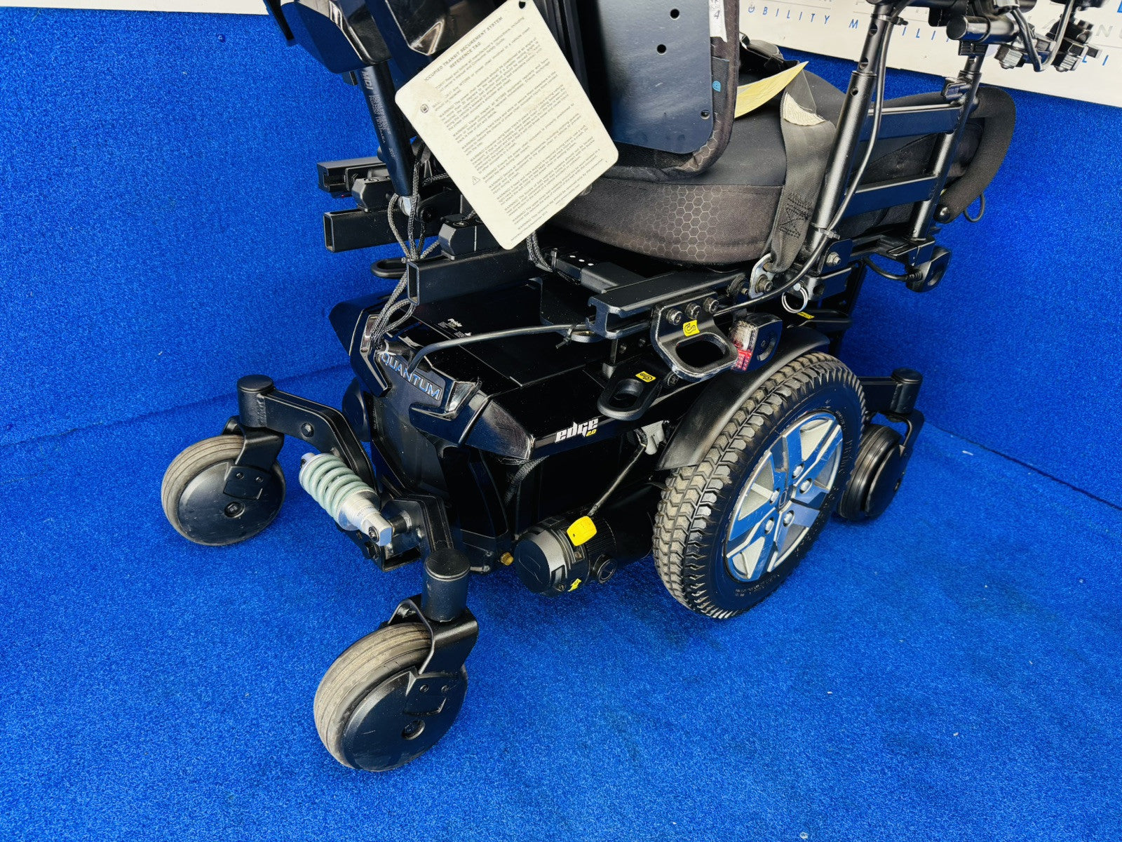 PRIDE QUANTUM Q6 EDGE 2 5 MPH ELECTRIC POWER WHEELCHAIR POWERCHAIR 841
