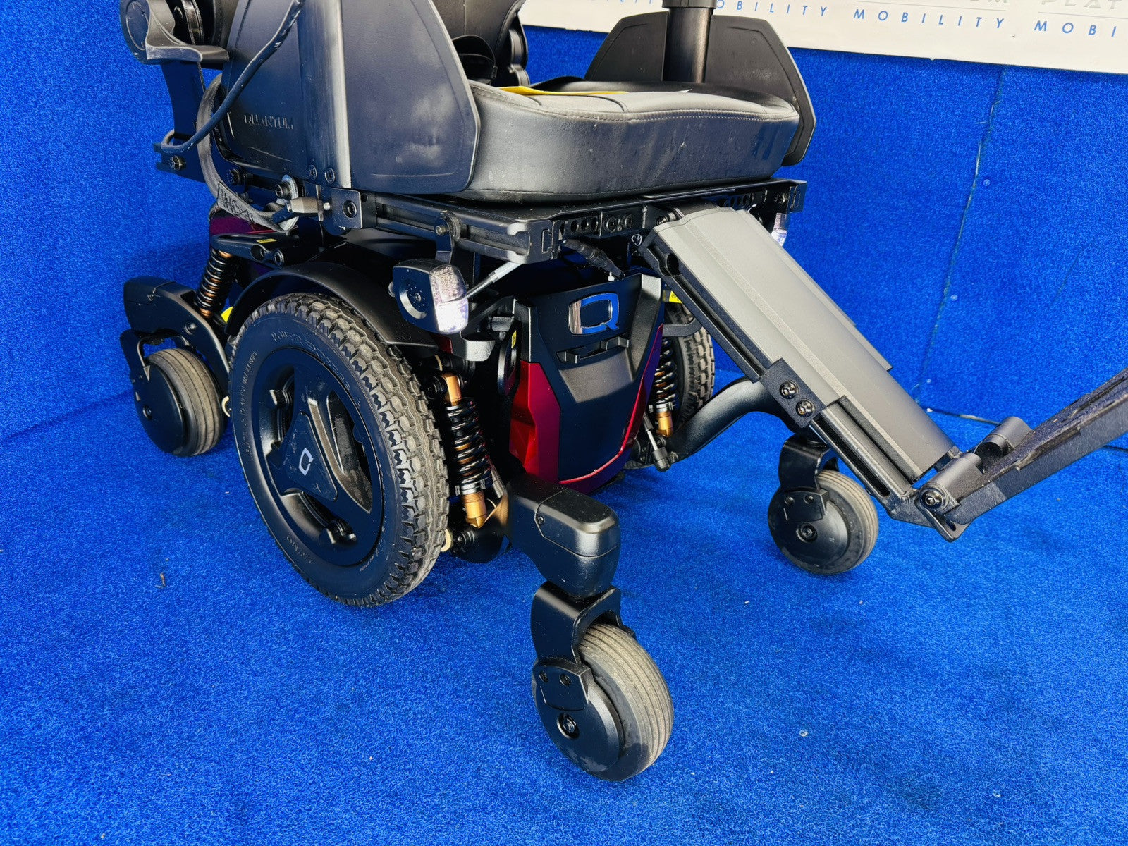 Pride Quantum Edge 3 Stretto 5mph Narrow Base Electric Wheelchair Powerchair 829