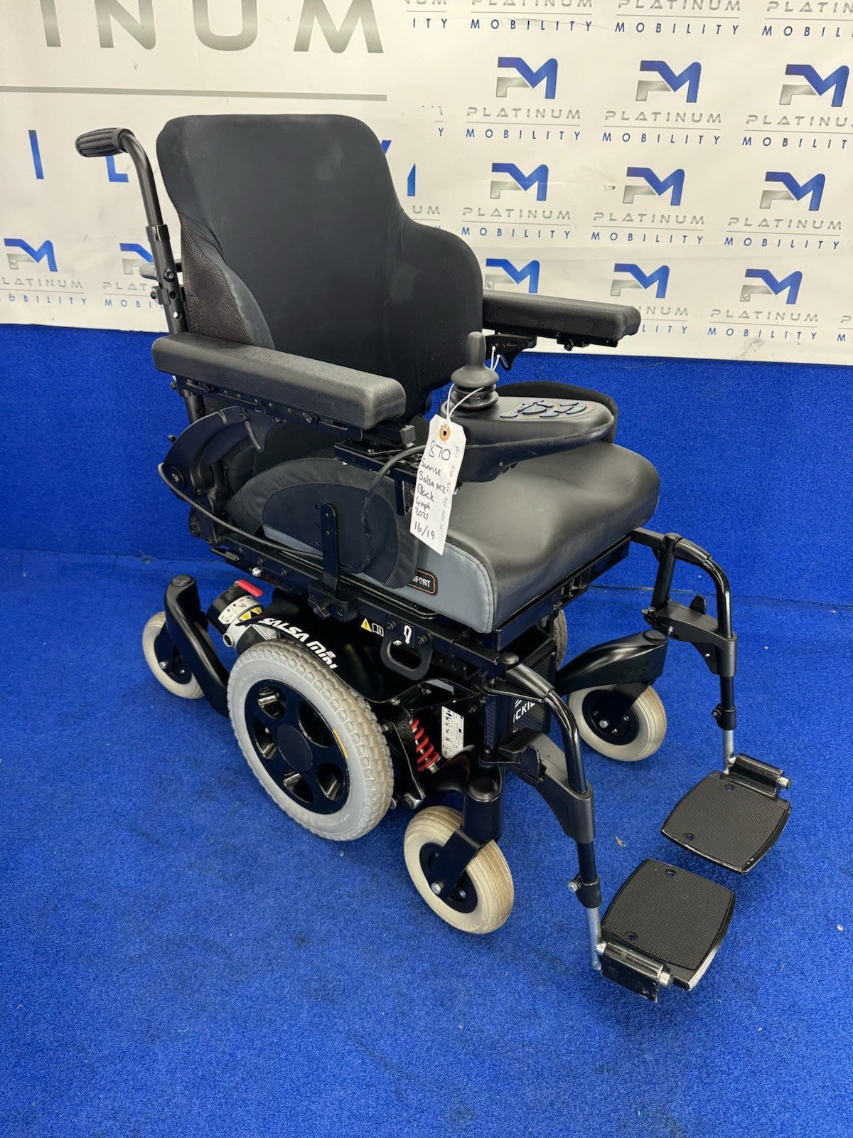 SUNRISE QUICKIE SALSA MINI M2 ELECTRIC MOBILITY WHEELCHAIR POWERCHAIR SCOOTER