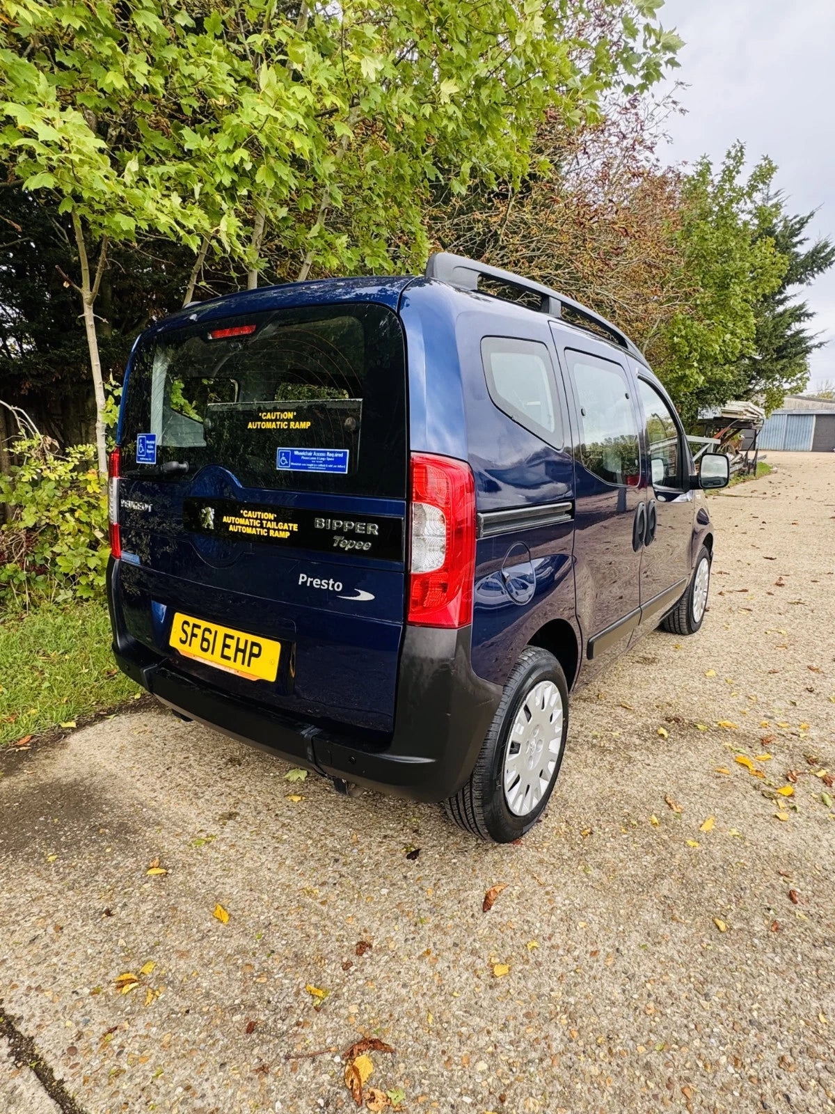 2011 Peugeot Bipper WAV Automatic Diesel Only 56k Wheelchair Accessible Vehicle
