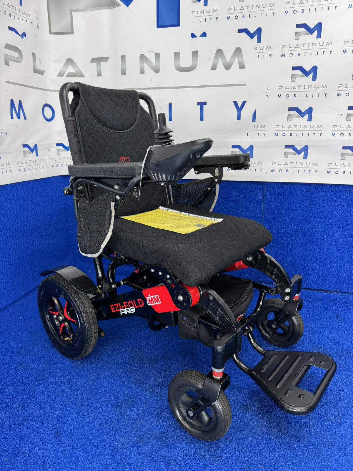 Monach Ezi-FOLD PRO FOLDING ELECTRIC WHEELCHAIR POWERCHAIR 4 MPH