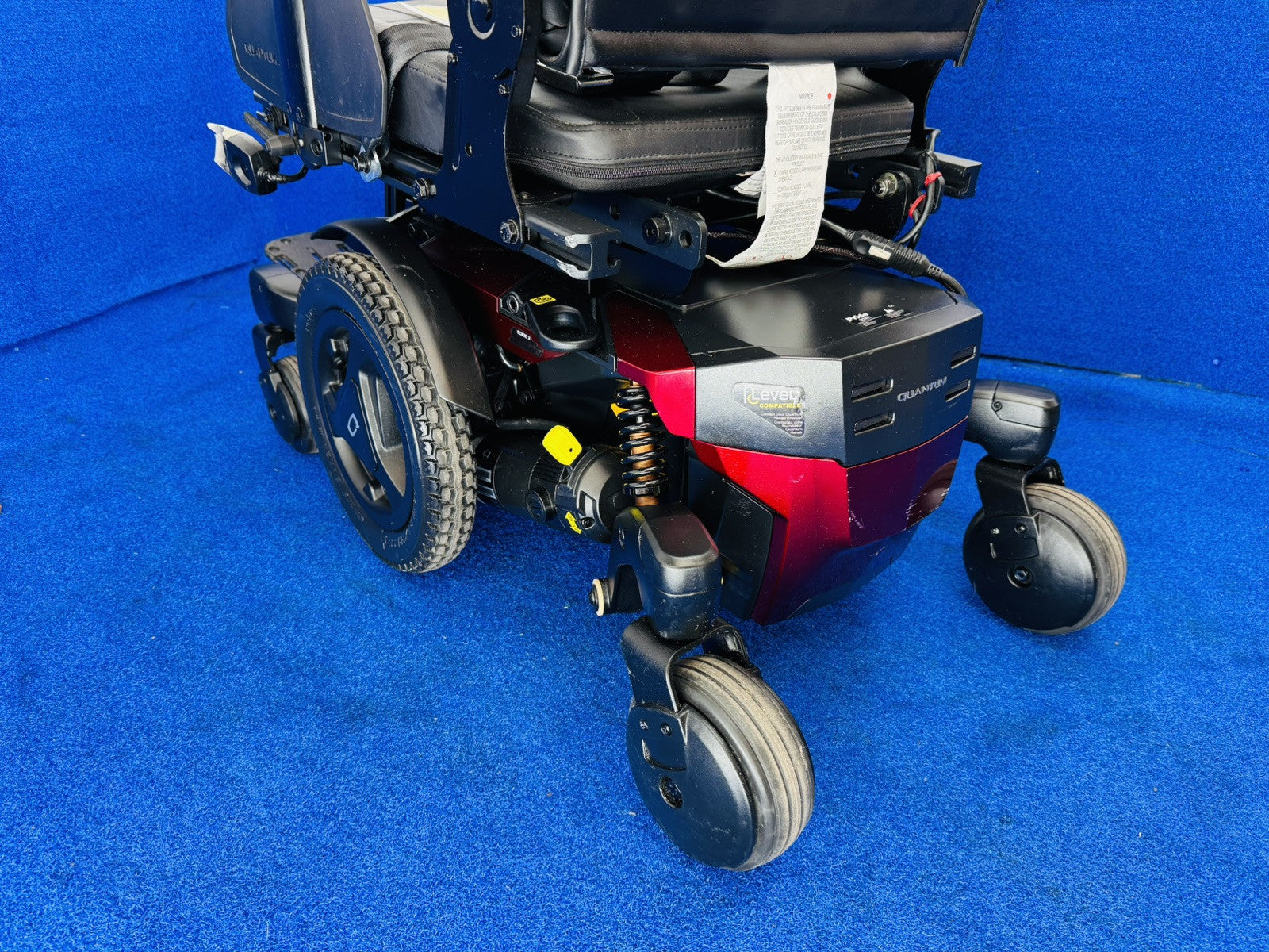 Pride Quantum Edge 3 Stretto 5mph Narrow Base Electric Wheelchair Powerchair 829