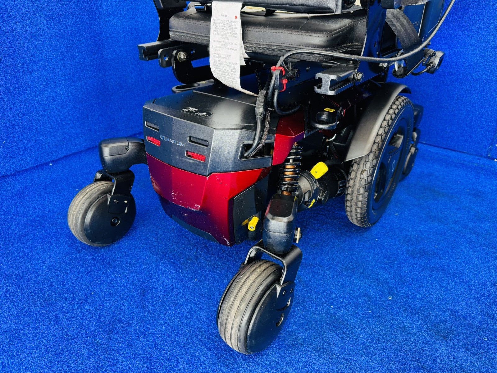 Pride Quantum Edge 3 Stretto 5mph Narrow Base Electric Wheelchair Powerchair 829