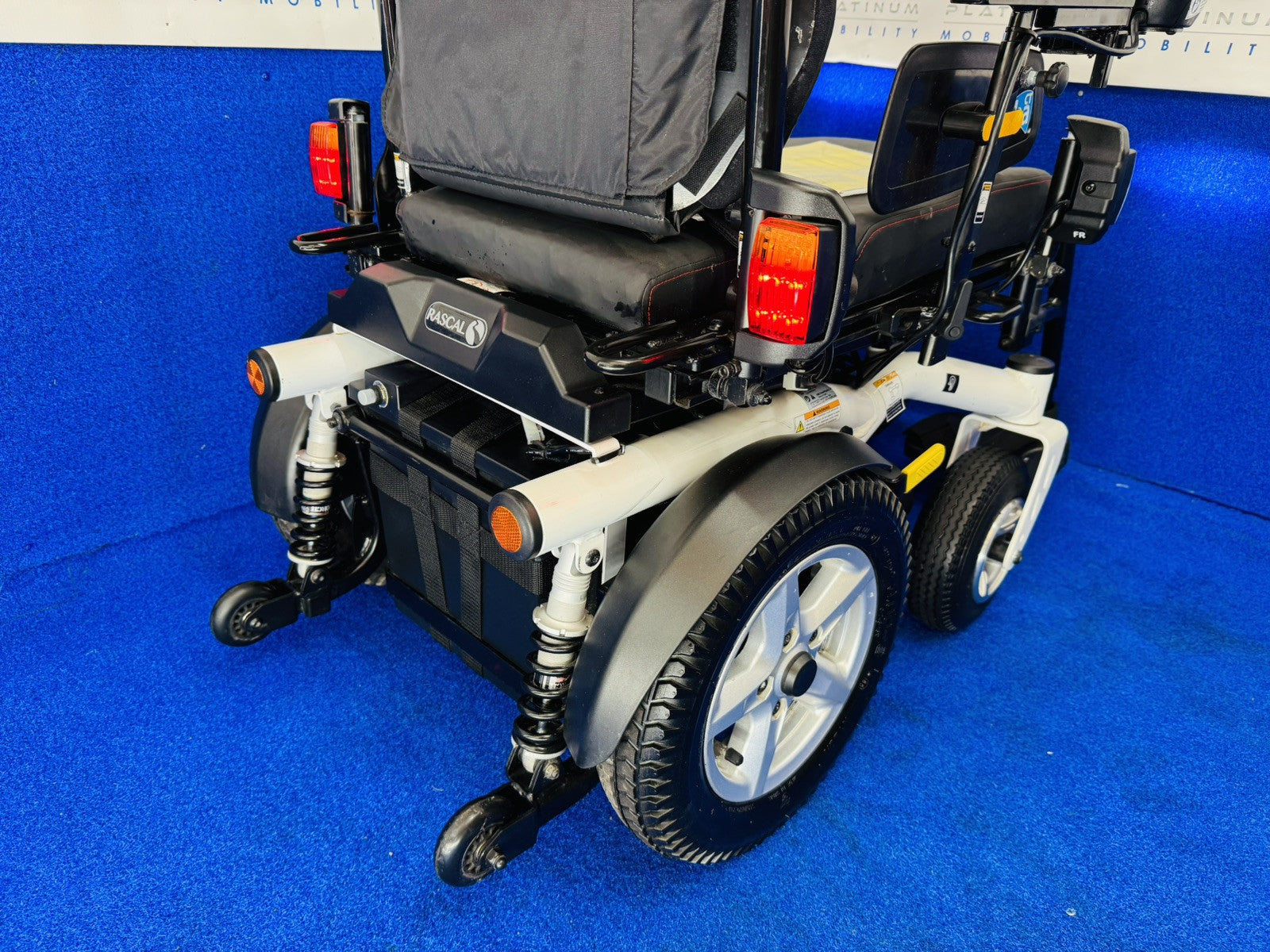 Rascal Rueba CT 4mph All Terrain Electric Wheelchair Powerchair Mobility 834