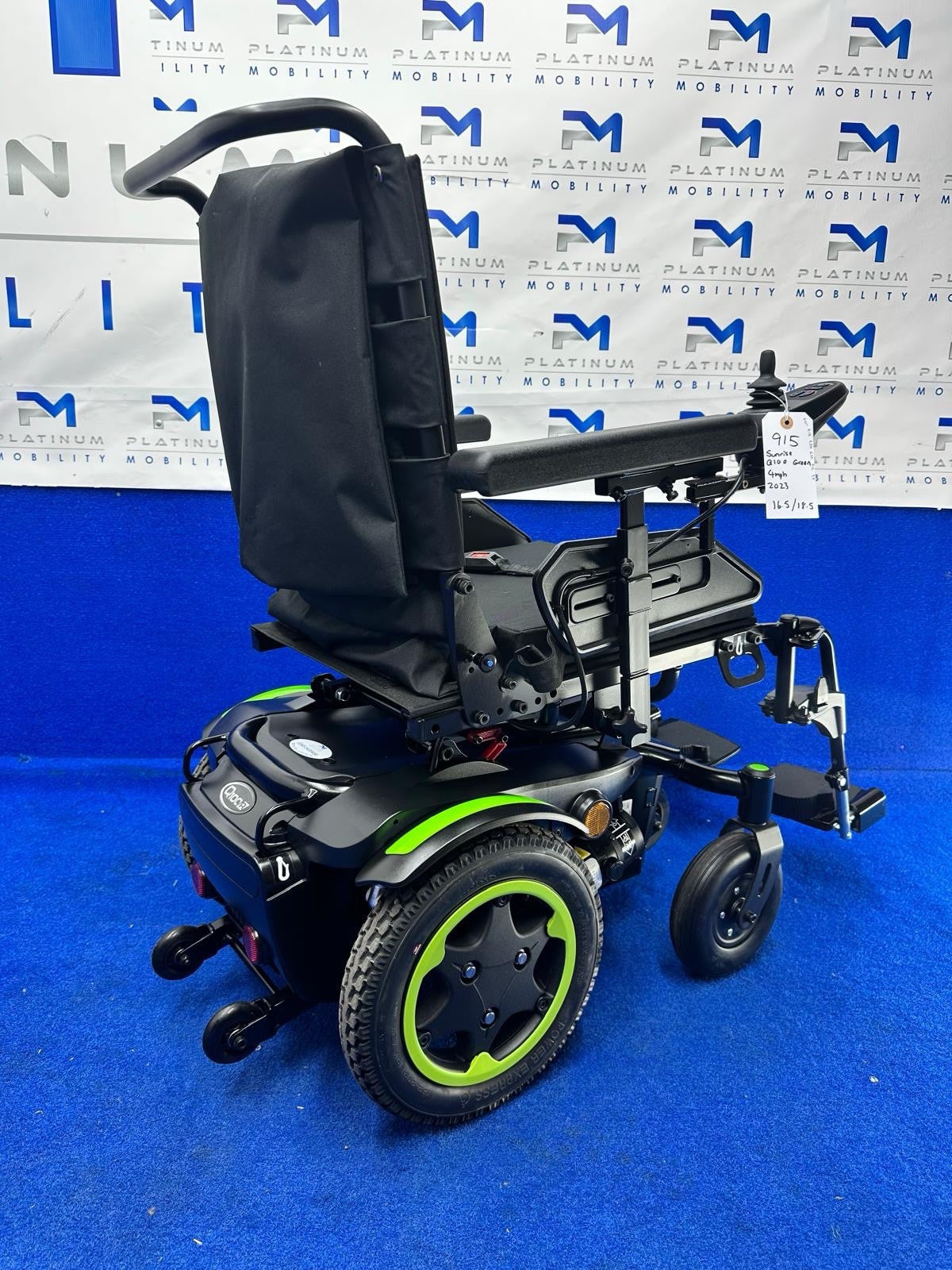 2022 Quickie Q100 R with Standard Seating Powerchair Electric Wheelchair 4 Mph