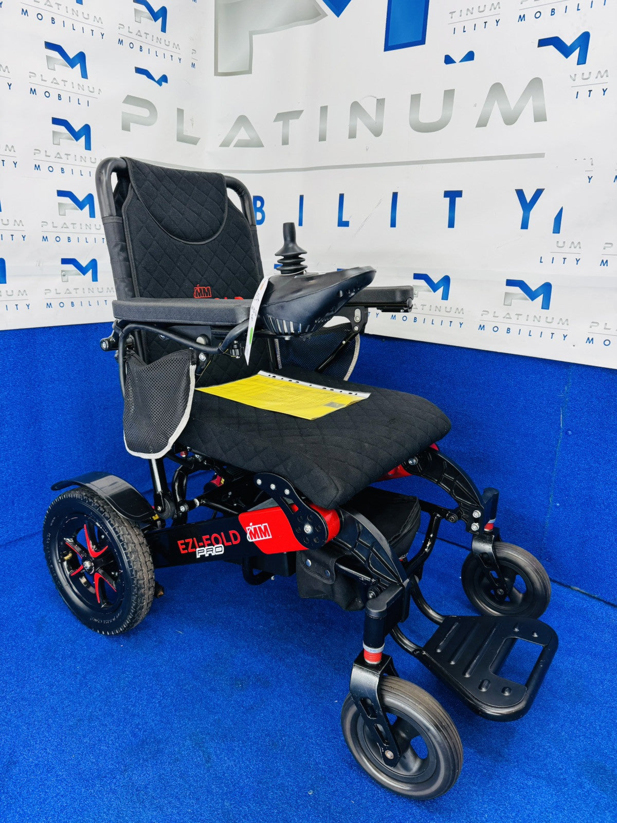 Monach Ezi-FOLD PRO FOLDING ELECTRIC WHEELCHAIR POWERCHAIR 4 MPH