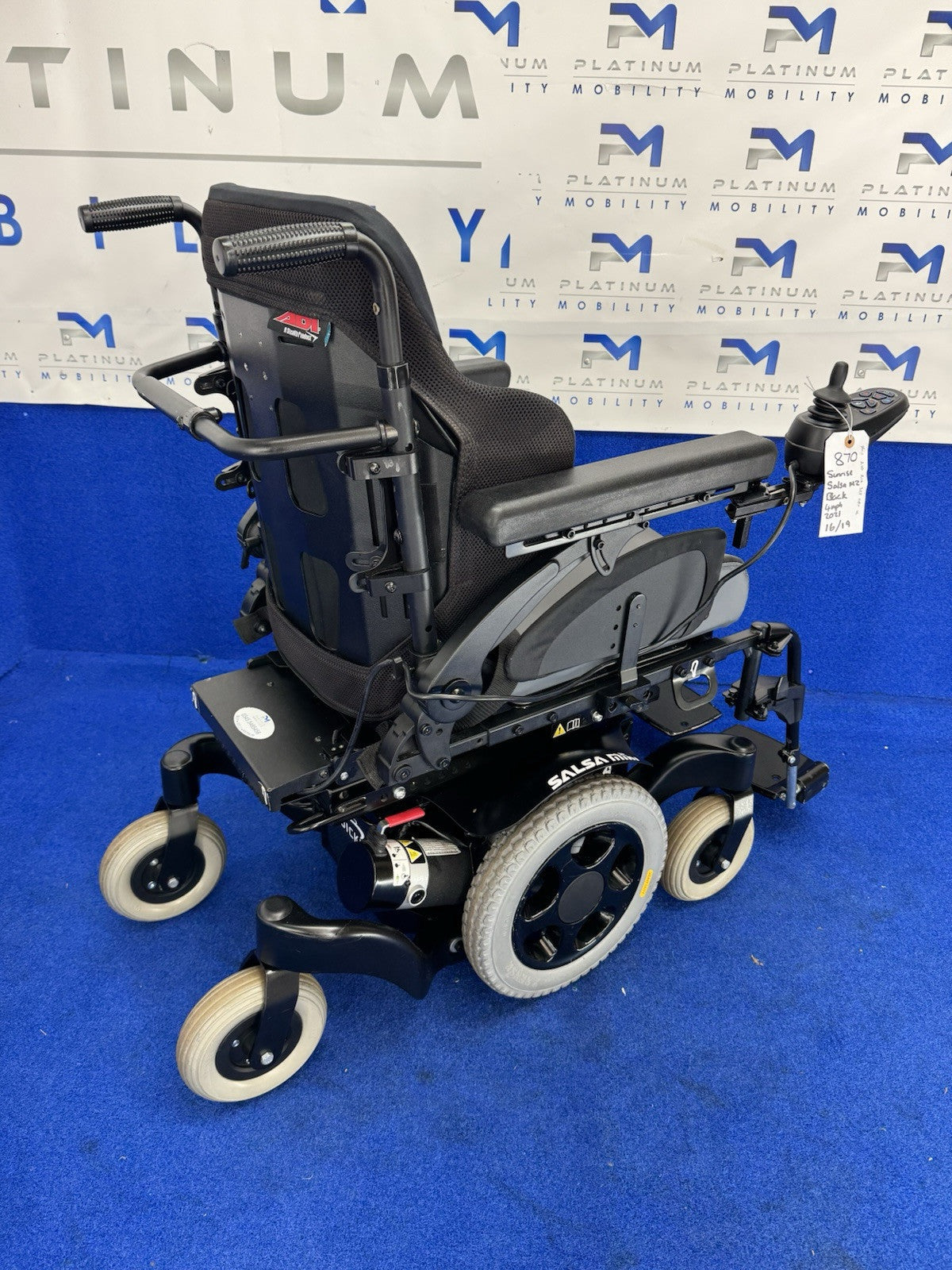 SUNRISE QUICKIE SALSA MINI M2 ELECTRIC MOBILITY WHEELCHAIR POWERCHAIR SCOOTER