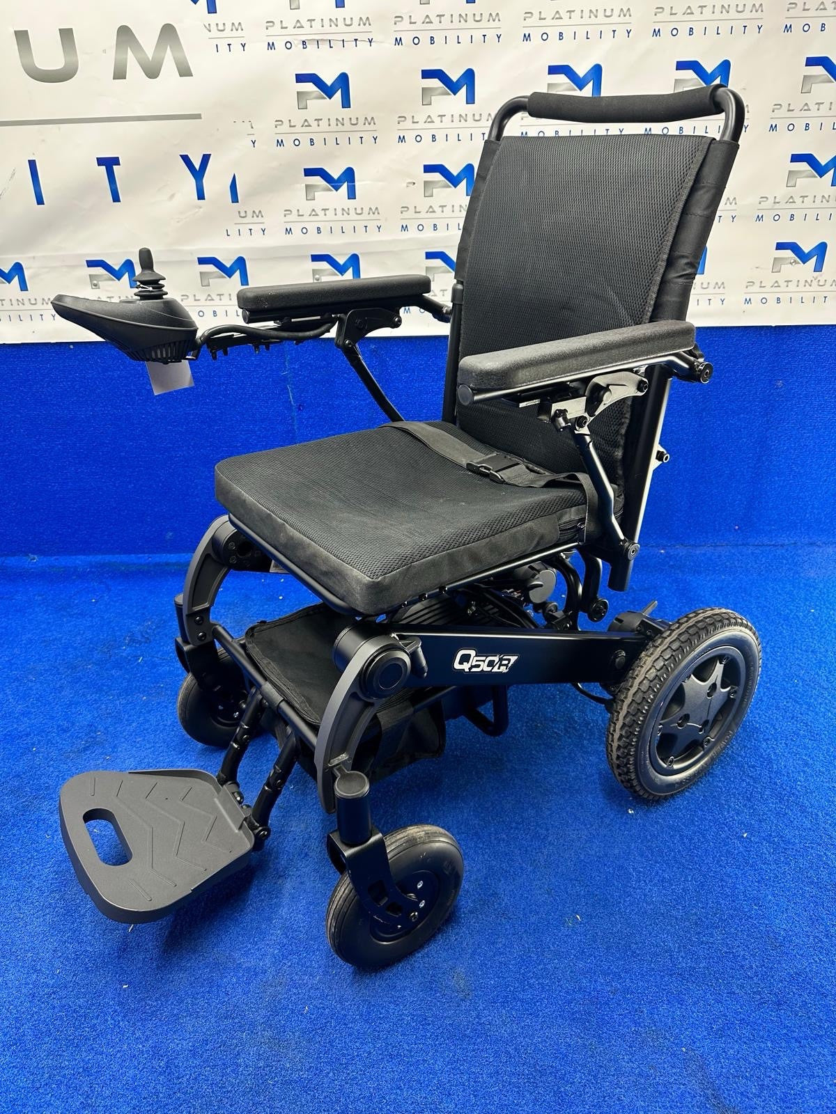 2022 QUICKIE SUNRISE Q50R FOLDING 4 MPH FOLDING ELECTRIC WHEELCHAIR POWERCHAIR