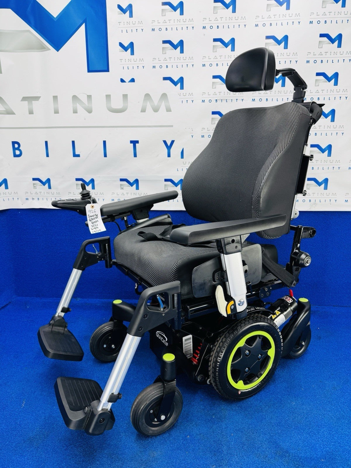 QUICKIE Q300 M MINI 4 MPH ELECTRIC MOBILITY POWERCHAIR ELECTRIC WHEELCHAIR 926