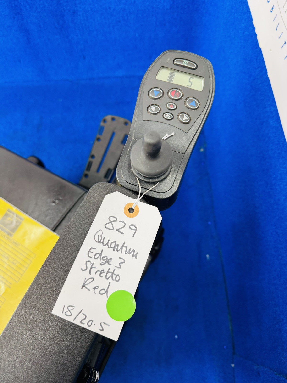 Pride Quantum Edge 3 Stretto 5mph Narrow Base Electric Wheelchair Powerchair 829