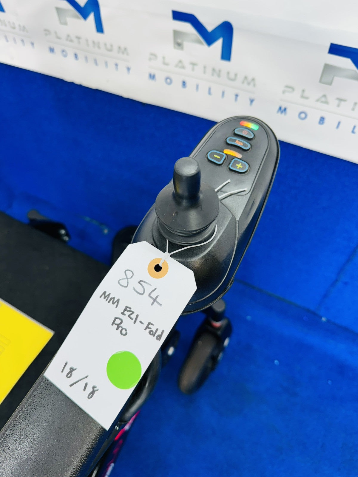 Monach Ezi-FOLD PRO FOLDING ELECTRIC WHEELCHAIR POWERCHAIR 4 MPH