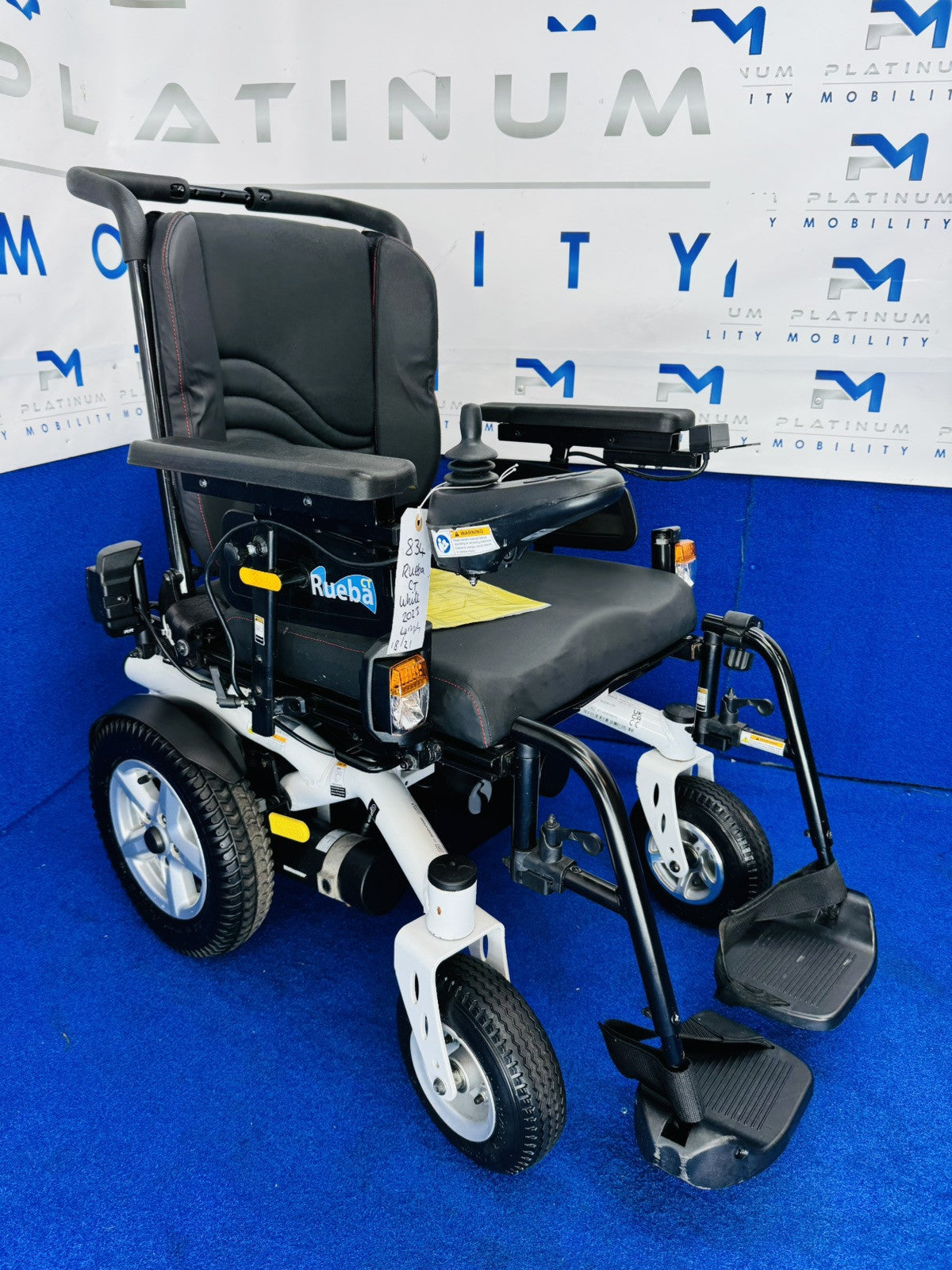 Rascal Rueba CT 4mph All Terrain Electric Wheelchair Powerchair Mobility 834