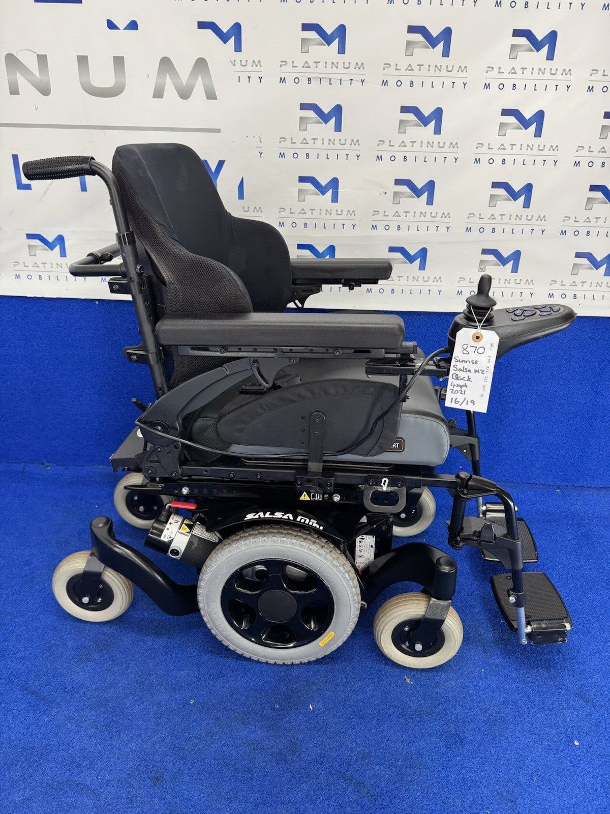 SUNRISE QUICKIE SALSA MINI M2 ELECTRIC MOBILITY WHEELCHAIR POWERCHAIR SCOOTER