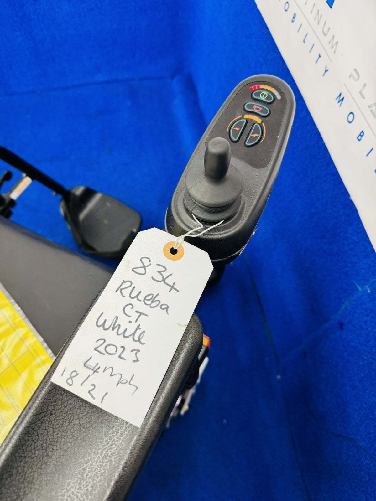 Rascal Rueba CT 4mph All Terrain Electric Wheelchair Powerchair Mobility 834