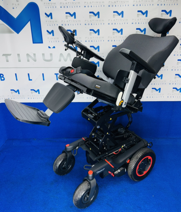 SUNRISE QUICKIE Q500R 4MPH MOBILITY POWERCHAIR ELECTRIC WHEELCHAIR RISER TILT - Image 2
