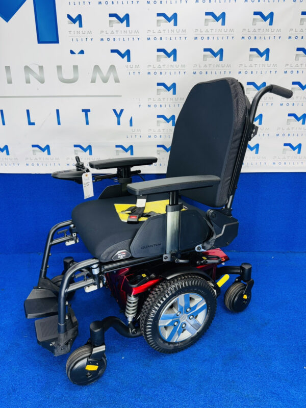 PRIDE QUANTUM Q4 MWD 5MPH ELECTRIC SEAT MOBILITY POWERCHAIR WHEELCHAIR Q6 M - Image 2