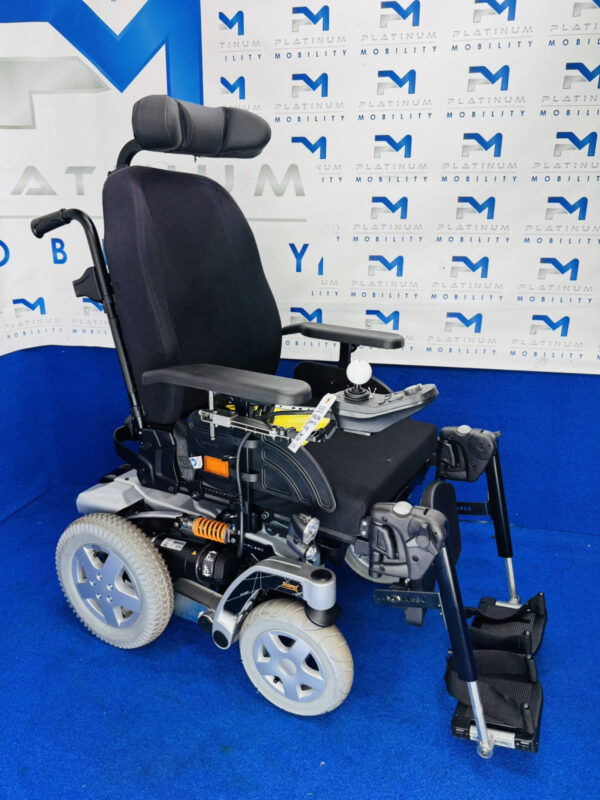 INVACARE STORM 4 X-PLORE 8MPH ALL TERRAIN ELECTRIC MOBILITY WHEELCHAIR SUNRISE - Image 2