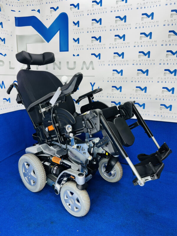 INVACARE STORM 4 X-PLORE 8MPH ALL TERRAIN ELECTRIC MOBILITY WHEELCHAIR SUNRISE - Image 3