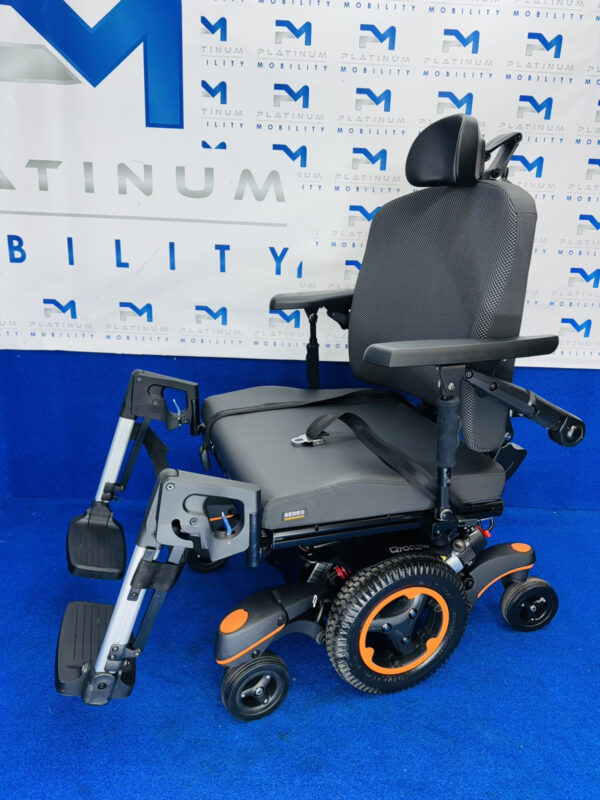 SUNRISE Q700 M HD HEAVY DUTY 4 MPH ELECTRIC WHEELCHAIR POWERCHAIR - Image 3