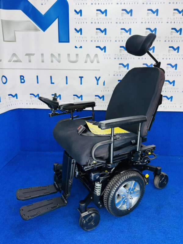 PRIDE QUANTUM EDGE 2 5 MPH ELECTRIC POWER WHEELCHAIR POWERCHAIR 841 - Image 2