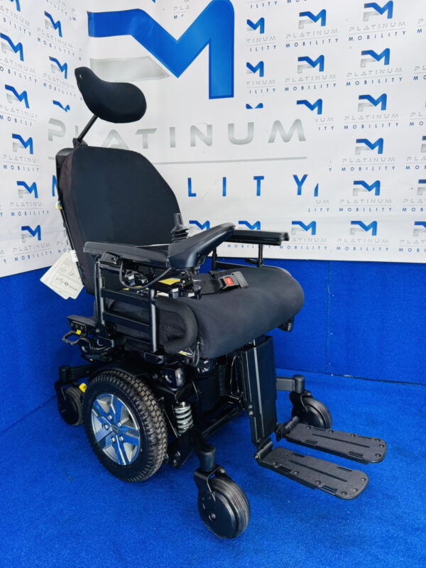 PRIDE QUANTUM EDGE 2 5 MPH ELECTRIC POWER WHEELCHAIR POWERCHAIR 841 - Image 3