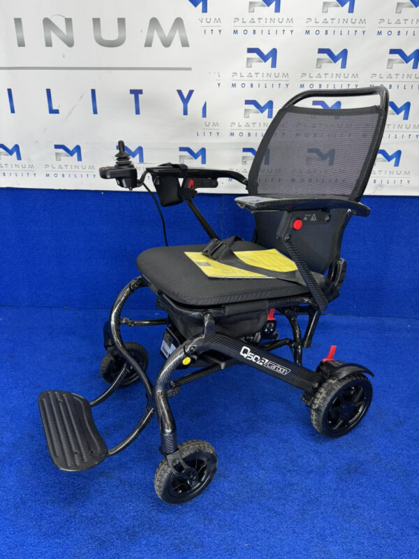 2024 QUICKIE Q50 R LIGHTWEIGHT CARBON FIBRE ELECTRIC POWERCHAIR SCOOTER FOLDING - Image 2