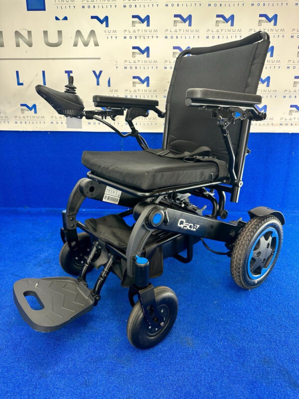 2022 QUICKIE SUNRISE Q50R FOLDING 4 MPH FOLDING ELECTRIC WHEELCHAIR POWERCHAIR - Image 2