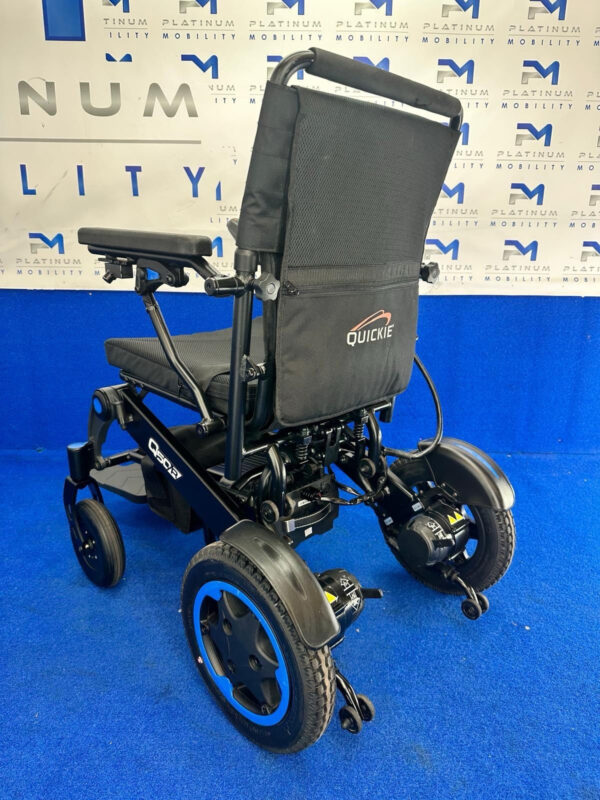 2022 QUICKIE SUNRISE Q50R FOLDING 4 MPH FOLDING ELECTRIC WHEELCHAIR POWERCHAIR - Image 3