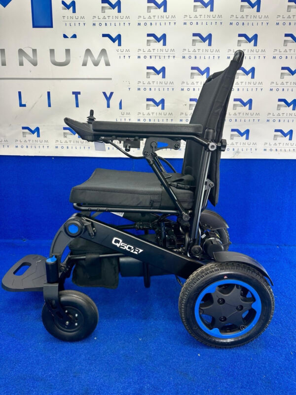 2022 QUICKIE SUNRISE Q50R FOLDING 4 MPH FOLDING ELECTRIC WHEELCHAIR POWERCHAIR - Image 4