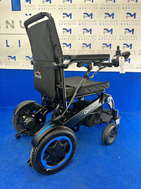 2022 QUICKIE SUNRISE Q50R FOLDING 4 MPH FOLDING ELECTRIC WHEELCHAIR POWERCHAIR - Image 5