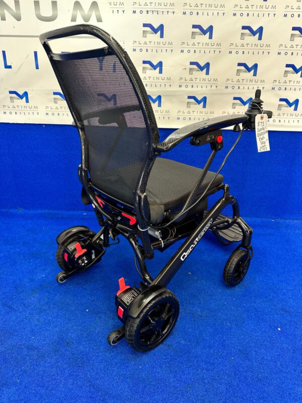 2023 QUICKIE Q50 R LIGHTWEIGHT CARBON FIBRE ELECTRIC POWERCHAIR SCOOTER FOLDING - Image 2