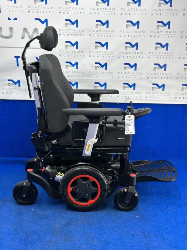 2022 SUNRISE QUICKIE Q500M 6MPH ELECTRIC RISE MOBILITY POWERCHAIR WHEELCHAIR 916 - Image 10