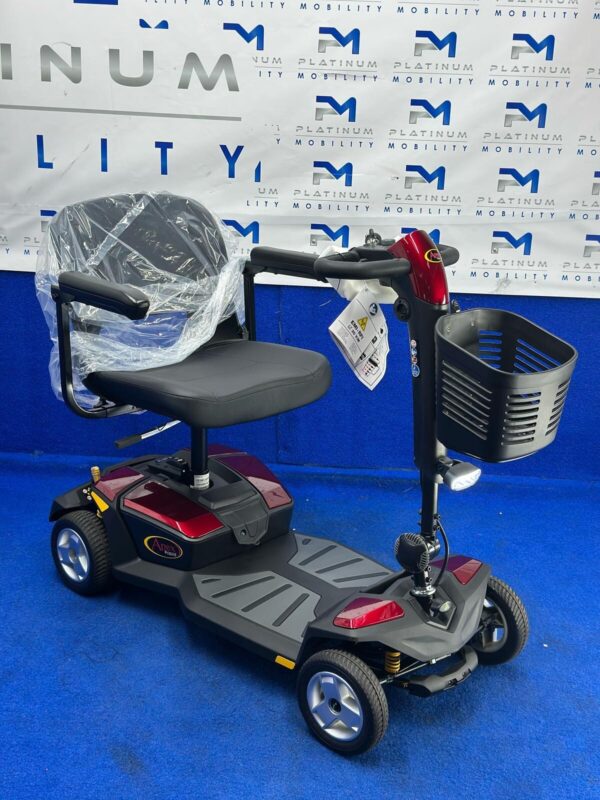 NEW Pride Apex Rapid Electric Portable Boot Mobility Scooter with Suspension - Image 2
