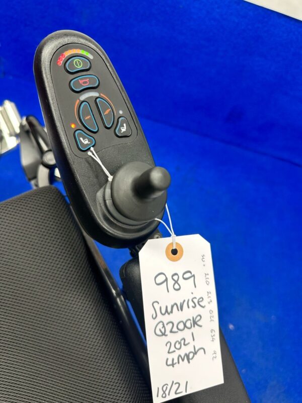 SUNRISE Q200 R RWD 4MPH ELECTRIC SEAT MOBILITY SCOOTER POWERCHAIR WHEELCHAIR 989 - Image 8