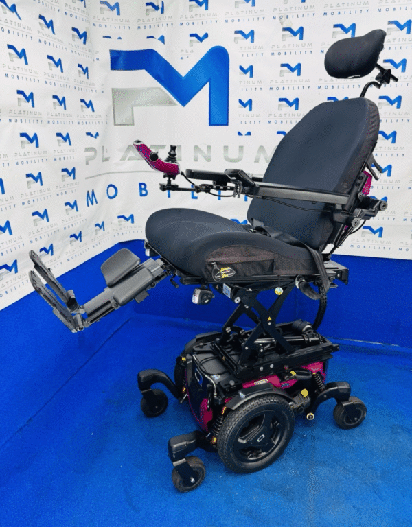 PRIDE QUANTUM EDGE 3 STRETTO 6 MPH ELECTRIC POWER WHEELCHAIR POWERCHAIR Narrow - Image 3
