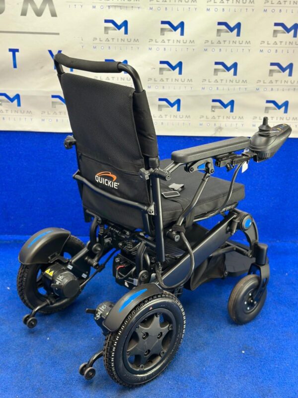 QUICKIE SUNRISE Q50 FOLDING 4MPH FOLDING ELECTRIC WHEELCHAIR POWERCHAIR 579 - Image 3