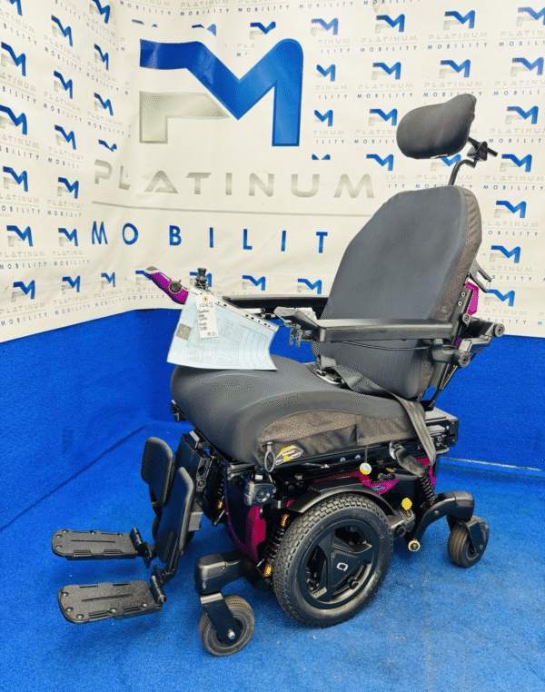 PRIDE QUANTUM EDGE 3 STRETTO 6 MPH ELECTRIC POWER WHEELCHAIR POWERCHAIR Narrow - Image 5