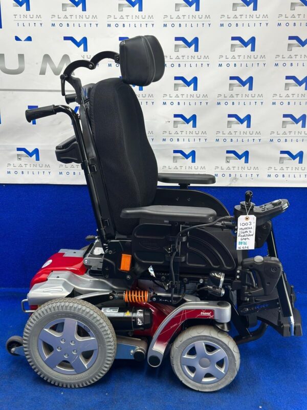 INVACARE STORM 4 X-PLORE 8MPH  ALL TERRAIN ELECTRIC MOBILITY WHEELCHAIR 1003 - Image 8