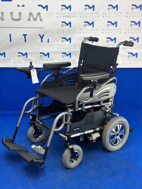 2022 KP-25  Karma Falcon Powerchair Electric Wheelchair 4 MPH Lightweight - Image 2