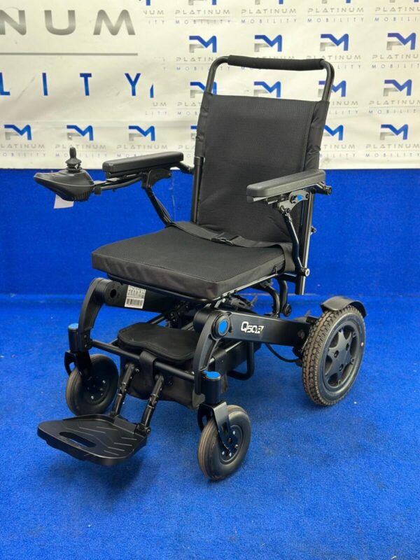QUICKIE SUNRISE Q50 FOLDING 4MPH FOLDING ELECTRIC WHEELCHAIR POWERCHAIR 832 - Image 4
