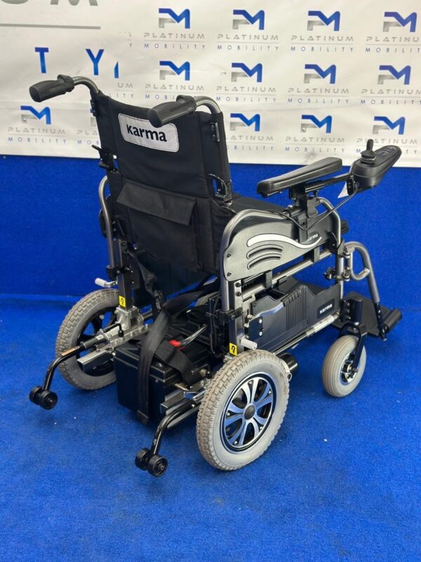 2022 KP-25  Karma Falcon Powerchair Electric Wheelchair 4 MPH Lightweight - Image 4