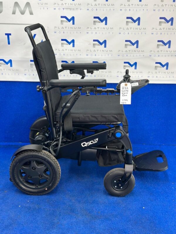 QUICKIE SUNRISE Q50 FOLDING 4MPH FOLDING ELECTRIC WHEELCHAIR POWERCHAIR 832 - Image 6