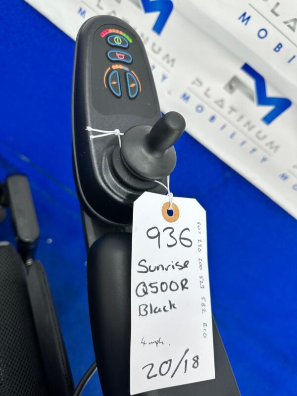 SUNRISE QUICKIE Q500R 4MPH ELECTRIC WHEELCHAIR MOBILITY POWERCHAIR OFF ROAD 936 - Image 12